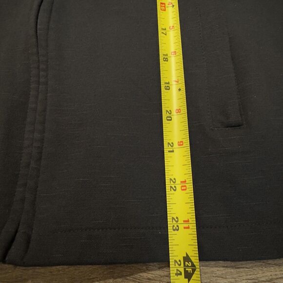 Men’s XL Black Full Zip Hoodie Sweatshirt Heavy Cotton Blend Eagle Logo Athletic - Picture 8 of 9